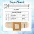 thumbnail image 7 of Zhengup Woven Belt for Women Straw Elastic Stretch Waist Belt Boho Belts Ladies Summer Beach Dress Belts, 7 of 7