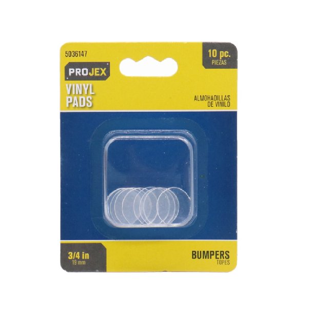 2PC Projex Projex 9966/ACE Round Protective Pad, Clear