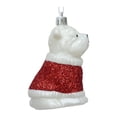 thumbnail image 3 of Colgante Navideño Holiday Time con Diseño de Bulldog con Brillo Blanco 9 cm, 3 of 4