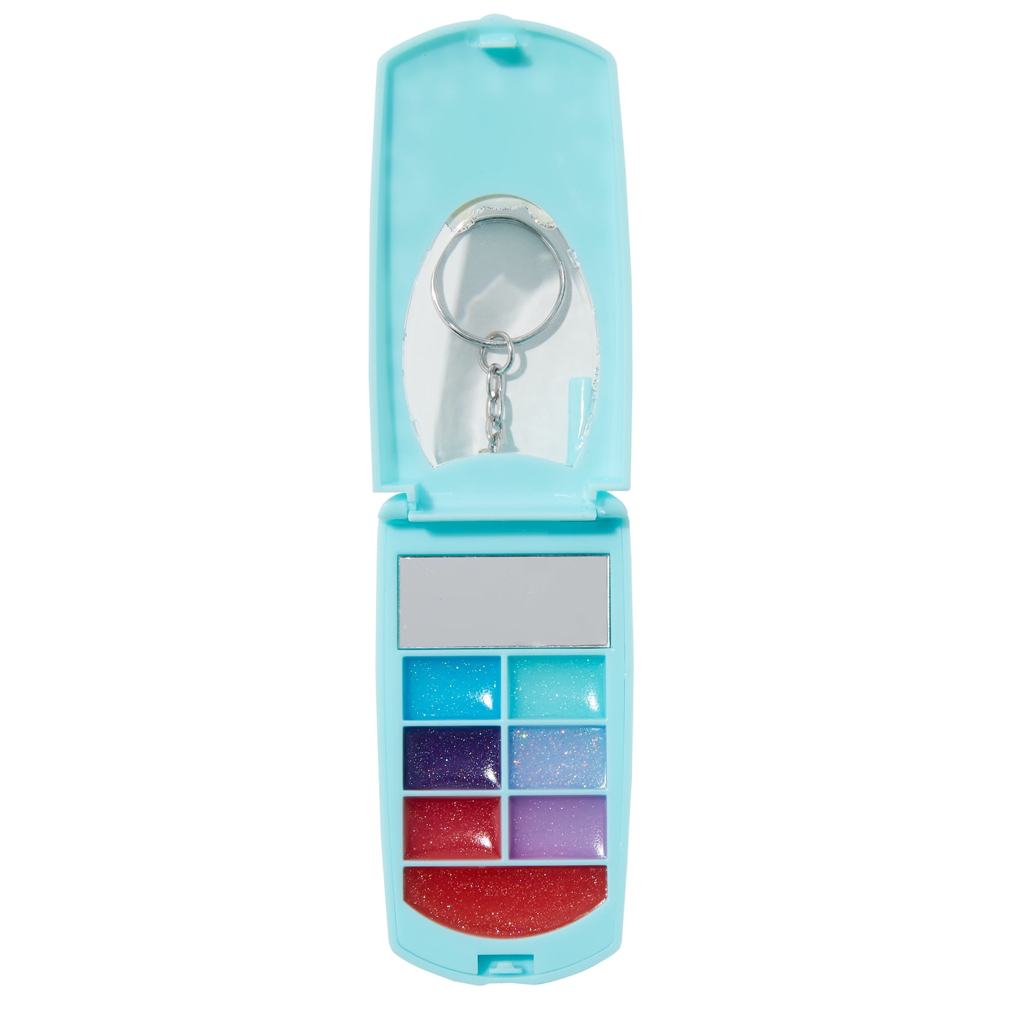 Claire's Girls Flip Phone Blue Cat