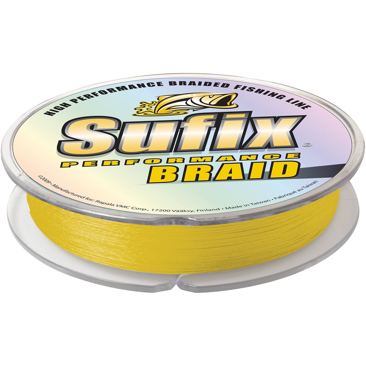 Sufix Performance Braid 30Lb 300Yds HiVis Yellow, 663130Y Walmart