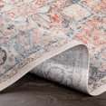 thumbnail image 3 of Hauteloom Broadmeadows Living Room, Bedroom Patio Outdoor Area Rug - Traditional - Rust, Dark Red, Blue - 5'3" x 7', 3 of 11