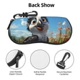 thumbnail image 3 of Vsdgher Joyful Animated Bird Sunglasses Soft Case Neoprene Zipper Eyeglass Case, Zipper Portable Spectacle Cases for Men Women, 3 of 6