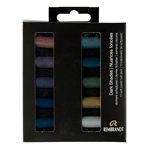 Rembrandt Soft Pastel Micro Set, 10Piece Half Sticks