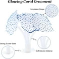 thumbnail image 3 of Zioy Glowing Effect Artificial Coral Plant for Fish Tank Decor Aquarium Ornament, Silicone Coral Plant Decorations Glowing Ornament for Fish Tank Aquarium, 2 Pack, 3 of 6