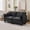 Black, variant on Modular Sectional Sofa, 75" Loveseat Modern Couches for Living Room, Comfy Cloud Couch with Deep Seat for Office and Apartment, with Charger, USB & Type-c Port, Beige Chenille Fabric