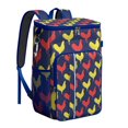 thumbnail image 1 of Retro Chicken and Hen Cartoon Backpack Cooler, Rustic Farm Design Insulated Cooler Bag, Leakproof Waterproof Lunch Backpack for Outdoor Lovers and Trips, 1 of 6