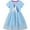 Blue unicorn, variant on WIBACKER 2-7T Toddler Girls Tutu Dresses Casual Tulle Skirt Dress for Summer Home School Party - 1Pcs Gold Unicorn