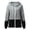 Grey, variant on Womens T Shirts Graphic Solid Splice Long Sleeve Pocket Outerwear Loose Waterproof Windbreaker Tshirts Tops