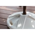 thumbnail image 4 of USW FUB1WE Empty Umbrella Base - White, 4 of 8