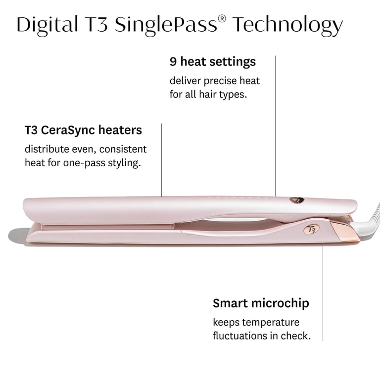 T3 SinglePass Smooth X Flat Iron, Long 1