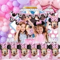 thumbnail image 4 of Bolsas de fiesta Amscan Minnie Mouse Forever de papel rosa, paquete de 8, 4 of 5