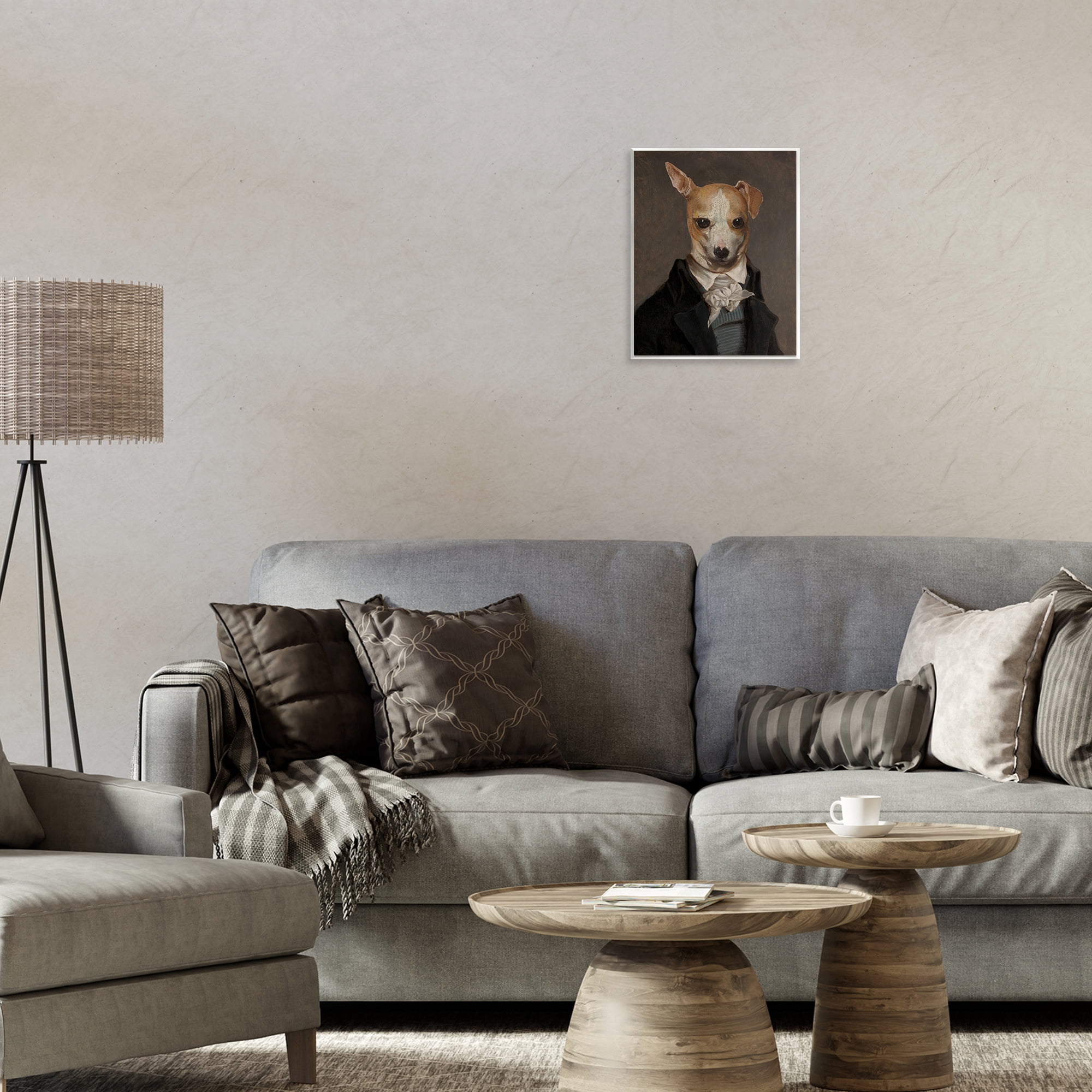 Stupell Industries Classic Portrait Chihuahua Animals & Insects Painting Unframed Art Print Wall Art, 11 x 14