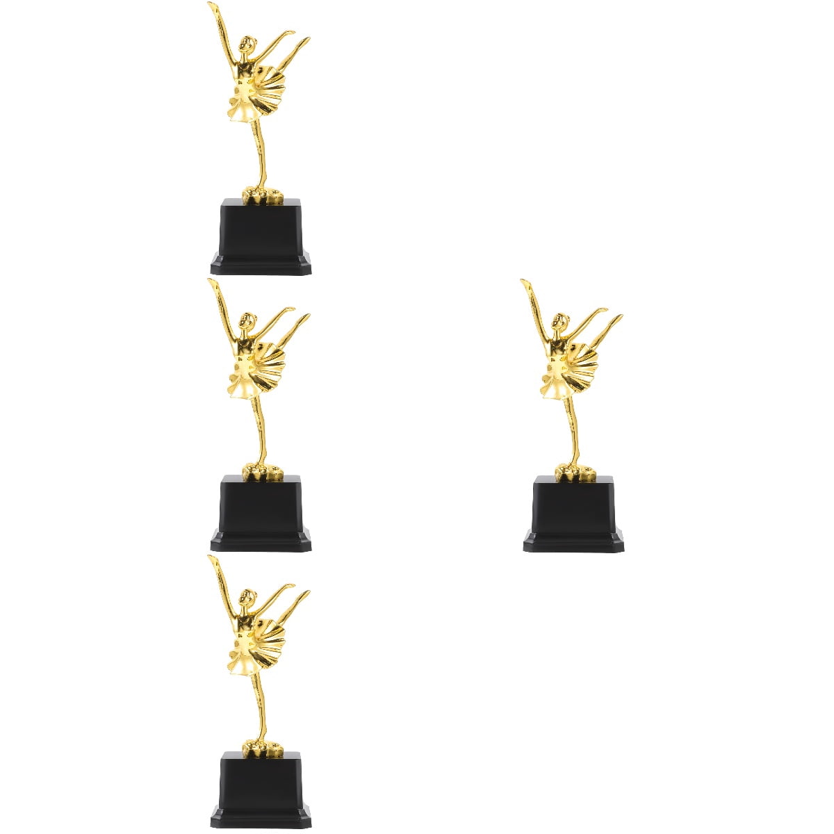 ADDHAT Plastic ce Competition Trophy - cate Design for Teens 4Pcs