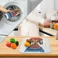 thumbnail image 3 of Yayeee Dish Drying Mat for Kitchen Counter 16" x 18" Microfiber Super Absorbent Coffee Decorative Pad, Cute Dog Artist, 3 of 9