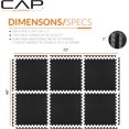 thumbnail image 4 of /- Interlocking EVA Foam Exercise Puzzle Mats - | ; x ; x /; | T Pattern -, 4 of 7