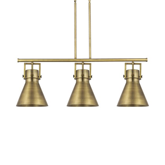 Innovations Lighting 411-3I-13-42 Newton Cone Pendant Newton Cone 3 Light 42" Wide