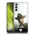 thumbnail image 1 of Head Case Designs Officially Licensed AMC The Walking Dead Rick Grimes Legacy Deputy Hat Soft Gel Case Compatible with Samsung Galaxy S21+ 5G, 1 of 7