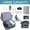 thumbnail image 4 of Mosiso 15-16 inch Rolling Briefcase Laptop Bag Case with Wheels for Women Men, Expandable Overnight Computer Bag with Coded Lock&Trolley Belt for Travel Business School, 4 of 7