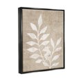 thumbnail image 3 of Stupell Industries Natural Neutral Botanical Leaves Graphic Art Jet Black Floating Framed Canvas Print Wall Art, Design by Natalie Carpentieri, 3 of 6