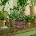 thumbnail image 2 of Generic Wooden Bucket Barrel Planter Flower Holder Multipurpose Flowerpot Plant Container for Home Decor Outdoor Backyard Yard Plants, 2 of 7
