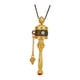thumbnail image 5 of Colgante de rueda de oración Yuyangstore Verdad de seis accesorio OM Mani Padme Hum budista Dorado, 5 of 8