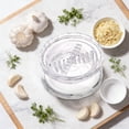 thumbnail image 4 of Manual Mini Garlic Clear Grinder, Portable Compact Handheld Ginger Chili Veggie Chopper Dishwasher Safe Kitchen Food Grinding Tool For Home Camping Cooking(1PC) 3.03*1.61 In, 4 of 9