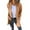 Brown, variant on Yigetop Womens Jackets Trendy Suede Long Coat Women Fall Winter Button Down Oversized Jackets Lightweight Cardigan Trench Coats Light Jackets for Women Black 5XL