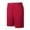 Red, variant on YUEVORA Athletic Shorts for Men, Mid Waist Elastic Waist Shorts, Knee Length Quick Dry Running Workout Shorts with Side Pockets