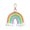 C, variant on Rainbow Keychain Macrame Weaving Rainbow Tassel Keychains Car Keyring