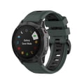 thumbnail image 2 of Correas de repuesto compatibles con Garmin Fenix 7X/Fenix 6X GPS/Fenix 6X PRO Watch correa de silicona 26mm correa de liberación rápida con herramienta, 2 of 8