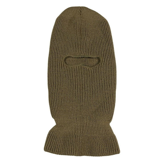 Winter Ski Warm Single Hole Hat Ski Riding Wool Knitted Cover Balaclava Beanie Cap for Winter Outdoor Sports Men Women