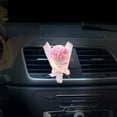thumbnail image 3 of 3D Artificial Flower Shaped Car Diffuser for Pleasant Scent and Interior Decoration Reusable and Easy to Use, 3 of 3