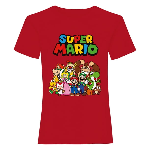 Super Mario Adult Character T-Shirt - Walmart.ca