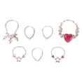 thumbnail image 3 of Conjunto de Collar a Escala 1:6, Conjunto de Joyería, Accesorios de Fotografía de Escena Bonita, Conjuntos de Collar en Miniatura para Regalos de Fies Rosa, 3 of 7