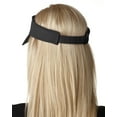 thumbnail image 3 of Adams Ace Vat-Dyed Twill Visor (AC101) Black, OS, 3 of 3