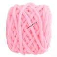 thumbnail image 1 of Chunky Yarn Knitting Thick Yarn Soft Colorful Braid Line Single Thick Ice Strip Yarn Floss For  Blanket Slipper, 1 of 8