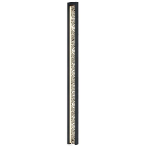 E30286-125BK ET2 Lighting Liquid - 60W 2 LED Outdoor Wall Mount-72 Inches Tall and 5 Inches Wide
