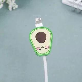 Lindo Cable Mordida Protector De Alambre Wunder Fecha Línea USB Carga Cubierta Protectora Enrollador Organizador Para Todos Los Teléfonos Gao Jiahui unisex