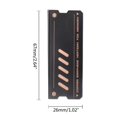 thumbnail image 3 of Copper Heatsink for Laptop Notebook SSD Thermal Pad Memory Card Cooler Radiator Coating Cooling Vest, 3 of 4