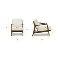 thumbnail image 6 of Poly and Bark Verity Fabric Lounge Chair in Linen White, 6 of 10