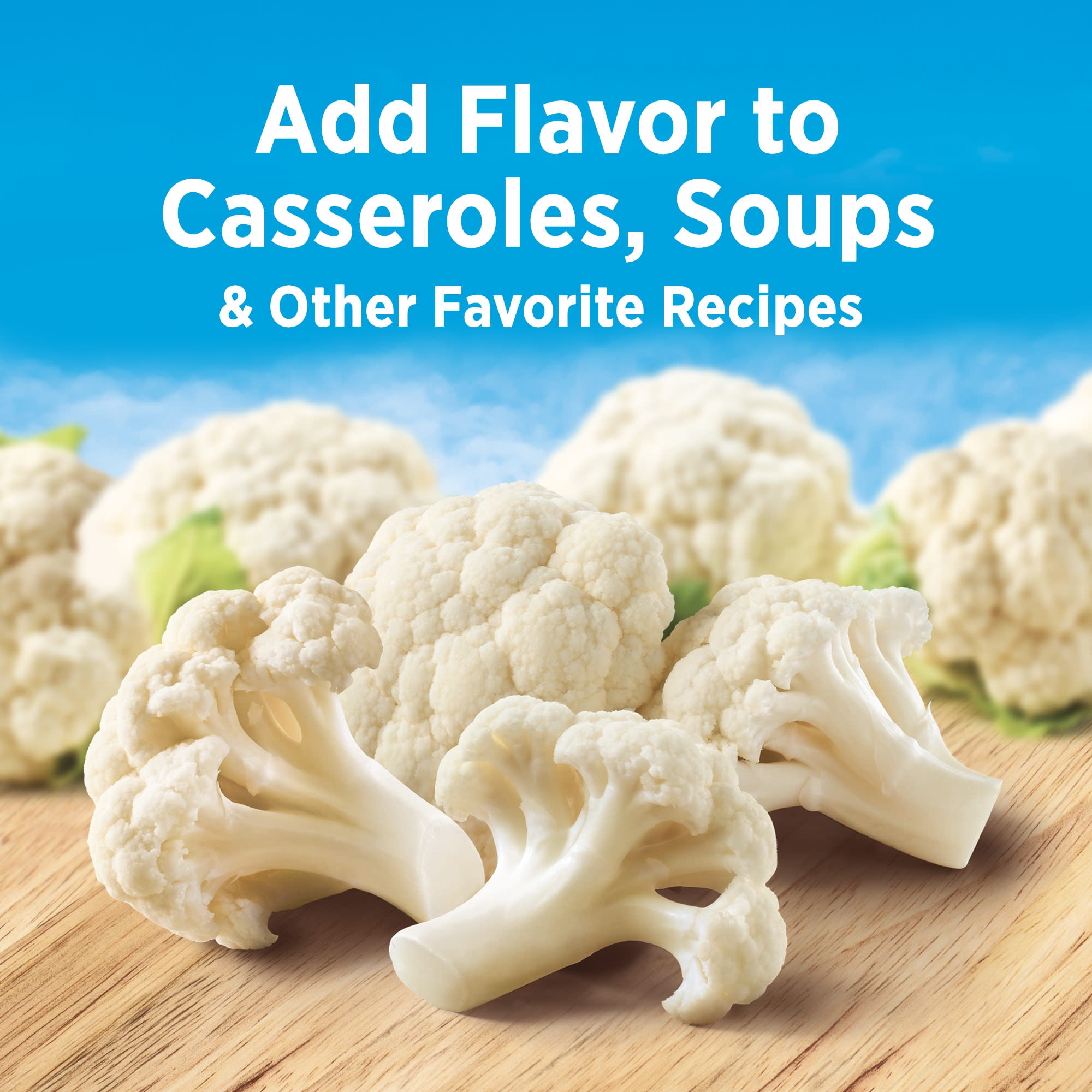 Birds Eye Cauliflower Florets, Frozen Vegetables, 48 oz. Bag
