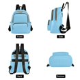 thumbnail image 2 of JIALIOU Mini Backpack Purse for Women Quilted Casual Daypack Small Travel Shoulder Bag, Sky Blue, 2 of 7