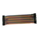 thumbnail image 3 of Cables puente de tablero de pruebas Cables Cables Multi-tamaño 4 "8" 12 "disponible para elegir para principal del - 40 piezas 20cm 40 piezas M 20cm Yotijar Cables de salto Dupont, 3 of 10