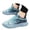 Blue, variant on Men'S Women'S Walking Shoes Hands-Free Support Wide Toe Box Comfort Nurse Orthopedic Mesh Sneakers