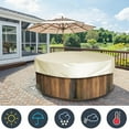 thumbnail image 4 of New Round Tub Cover Uv Resistant Tub Covers Outdoor Spa Tub Covers, 4 of 5