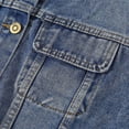 thumbnail image 6 of Tqcoqu Women's Sleeveless Denim Plus Size Vest,Round Collar Frayed Edge Multi Pocket Waistcoat Jacket,2026 Spring Fall Trendy Clothes,Blue Women's S-XXXXXL, 6 of 9