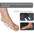 thumbnail image 3 of 6 Pairs Gel Arch Support Shoe Inserts for Flat Feet, Clear Adhesive Stick on Arch Support Pad, 3 of 5
