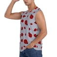 thumbnail image 3 of Balery Ladybug Camisetas sin mangas para hombre, absorbe la humedad y protege contra el mal olor.-XX-Large, 3 of 7