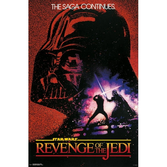 24X36 Star Wars: Revenge Of The Jedi - One Sheet Wall Poster, 24" x 36"